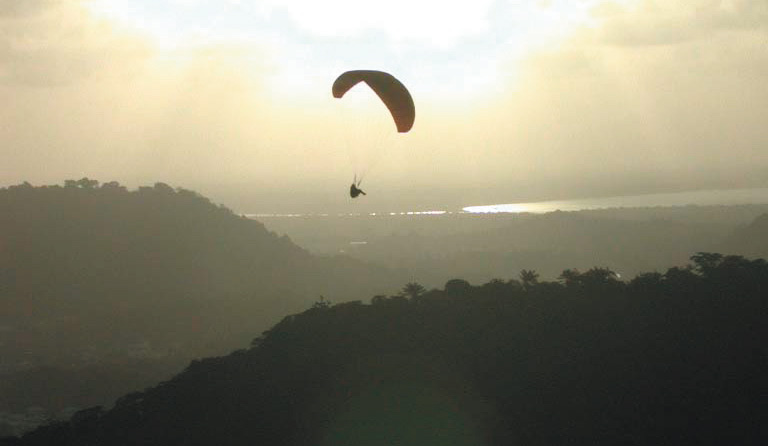 Parapente en Guyane